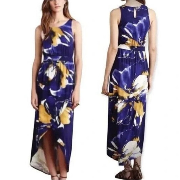 Anthropologie Weston Hi-Low Tulip Dress - Picture 3 of 11